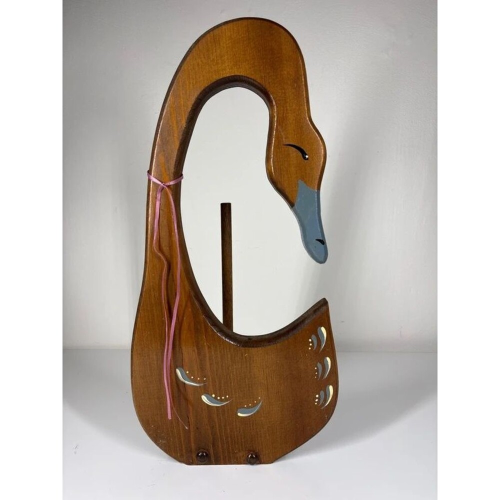 Vintage Goose Swan Paper Towel Holder 80s 90s Cottagecore